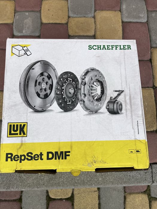 Демпфер/маховик+комплект щеплення+вижимний підшипник VW Transporter T4