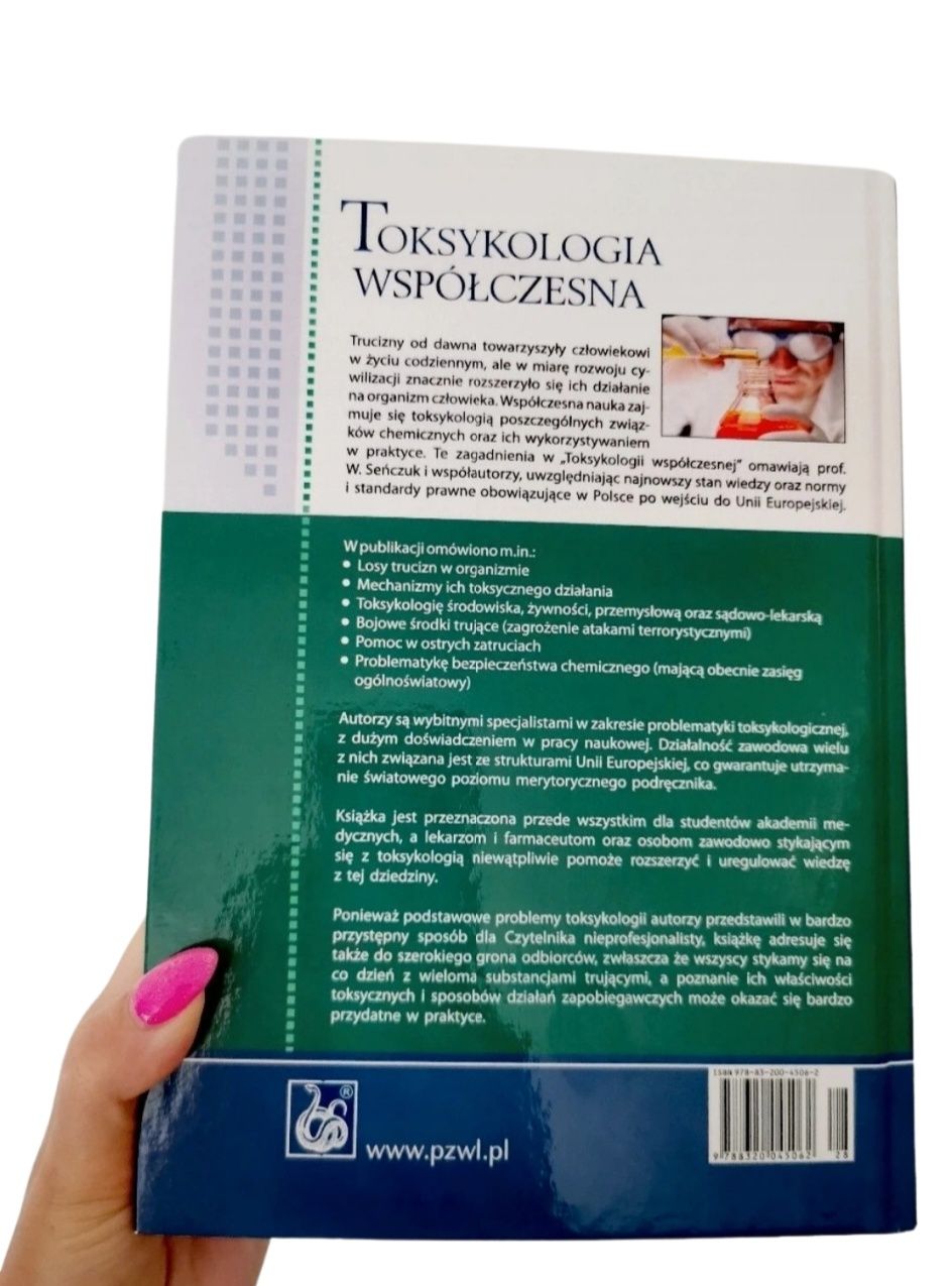 Toksykologia współczesna Witold Seńczuk PWZL