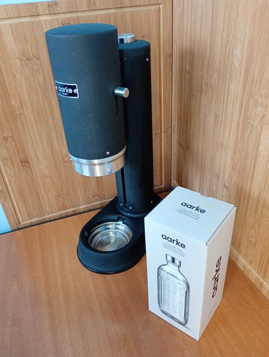 Aarke Carbonator Pro - Saturator do Wody ze Szklaną Butelką