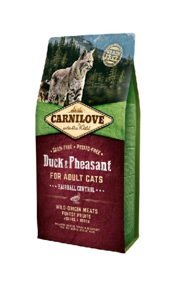 Carnilove Cat Duck & Pheasant Hairball Control