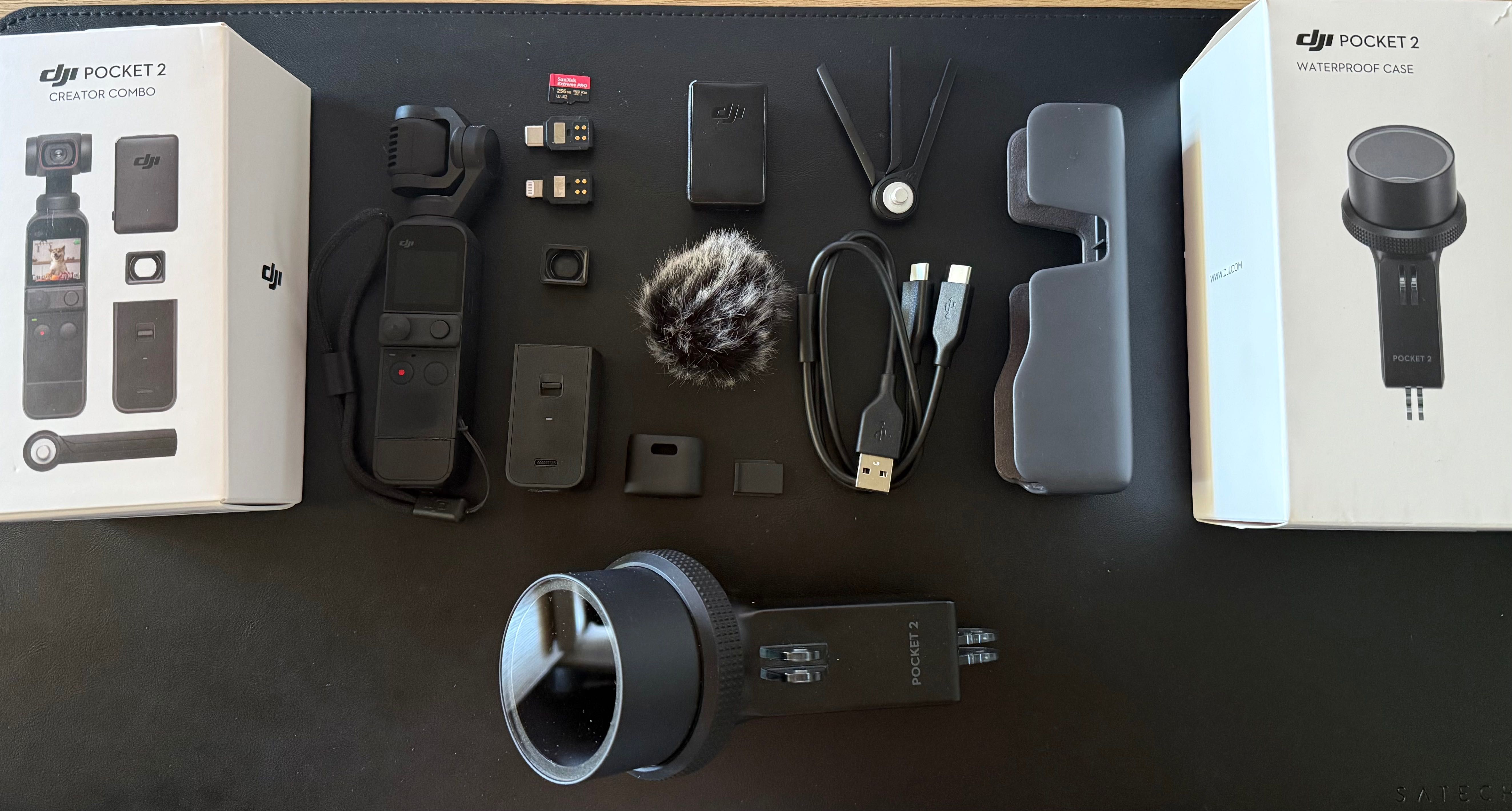 Dji Pocket 2 Creator Combo + oryginalny waterproof case - na gwarancji