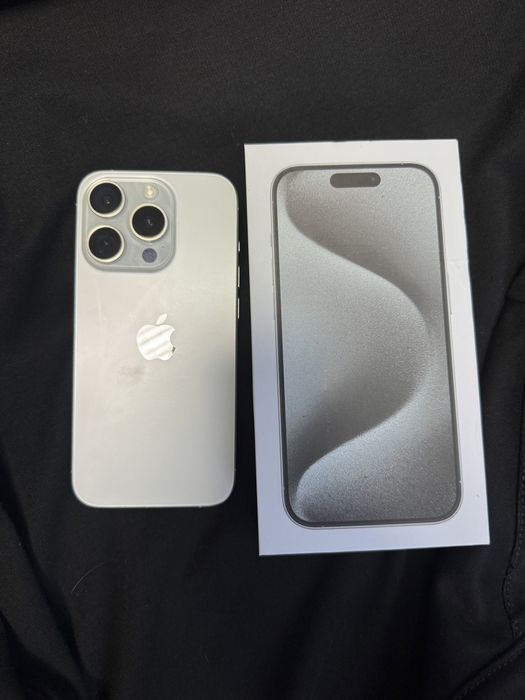 Apple iphone 15 Pro 256Gb White Titanium Физ сим