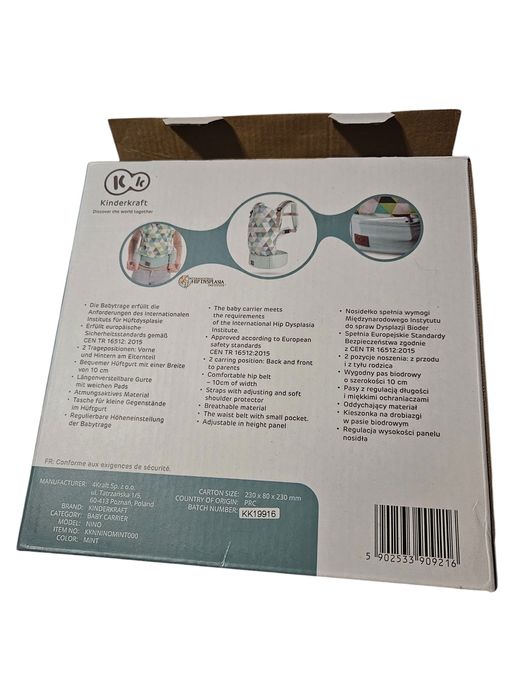 Nosidełko Kinderkraft NINO