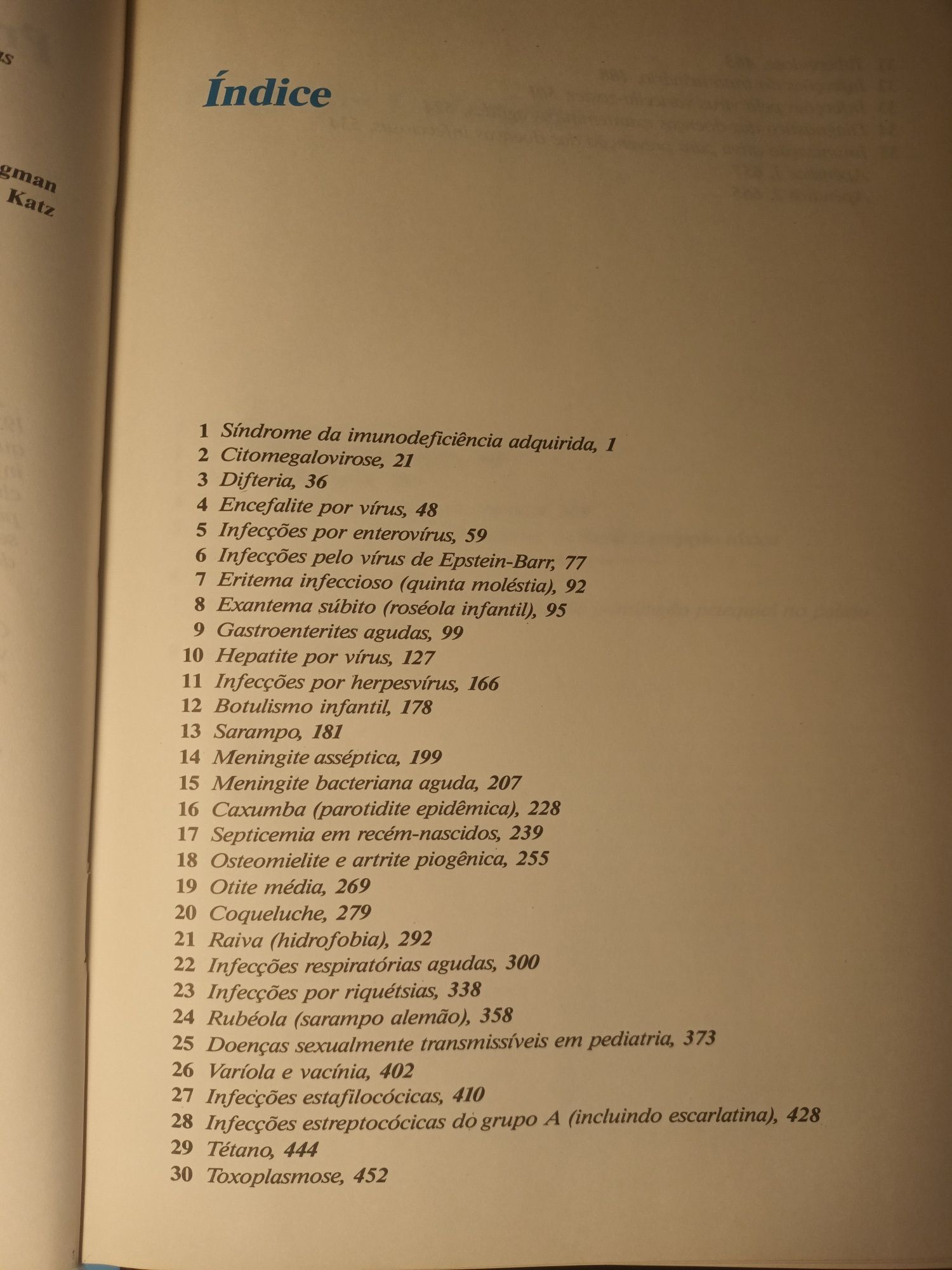 Livro Doenças Infecciosas em Pediatria