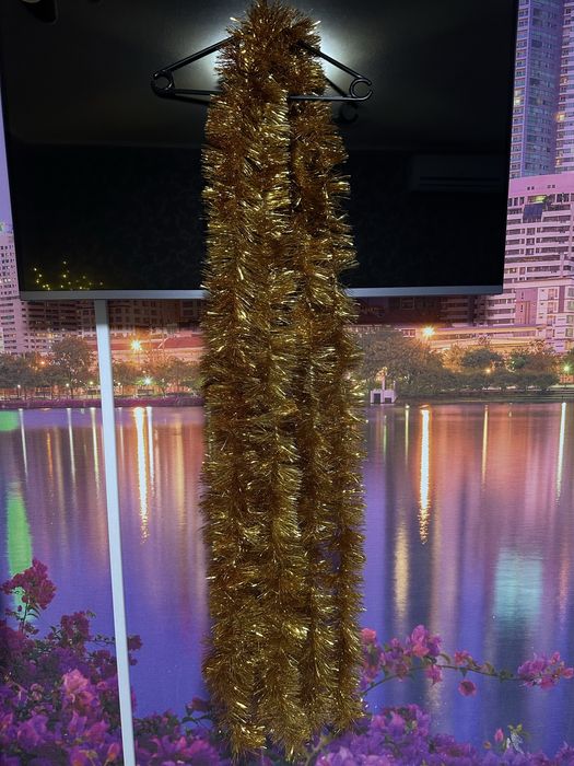 Новогодний дождик мишура разные