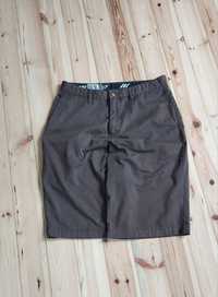 volcom brown shorts sk8 y2k rap