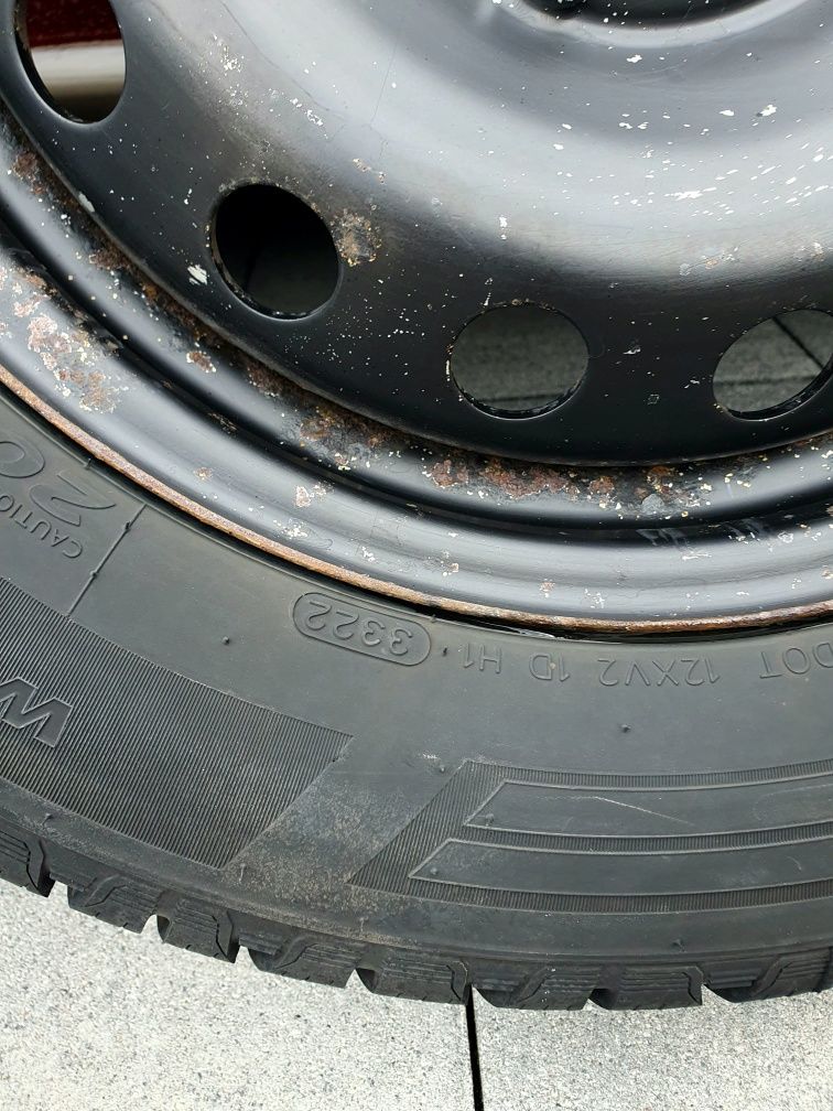 4 × koła zimowe do opel (renault)  viwaro 205/65R16C hankook