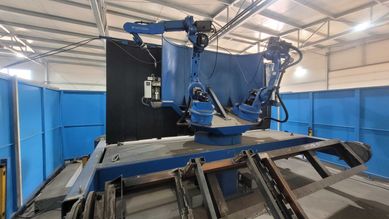 Robot spawalniczy stanowisko spawalnicze CNC - KOMPLETNY ZESTAW