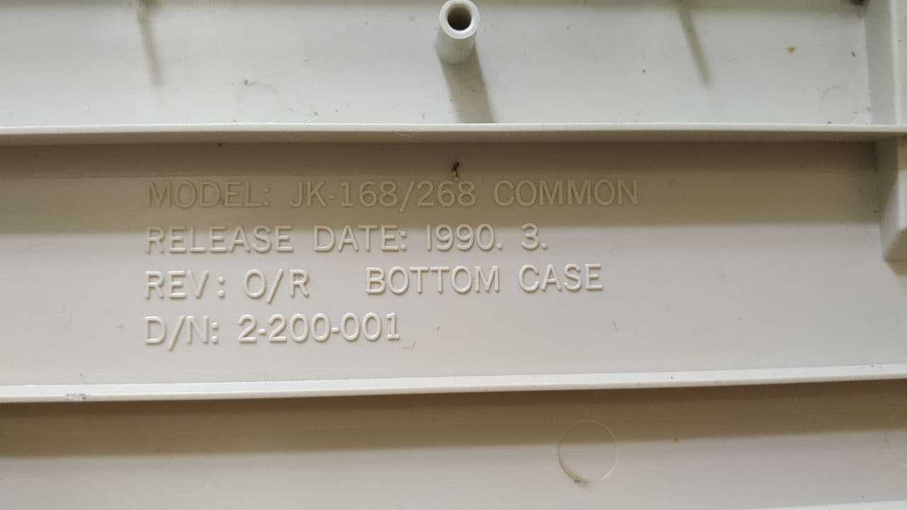 Механическая клавиатура JK-168/268 1990г.