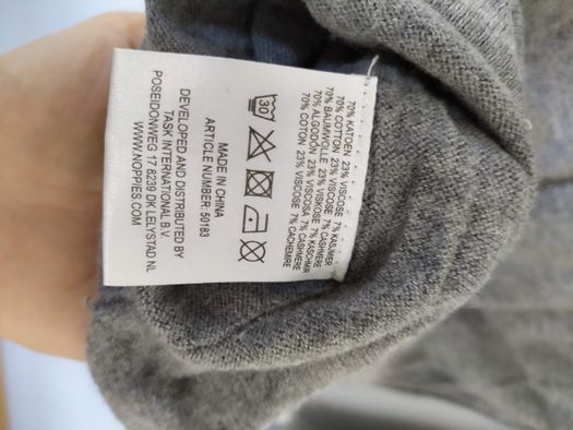 Sweterek ciążowy nappies XS