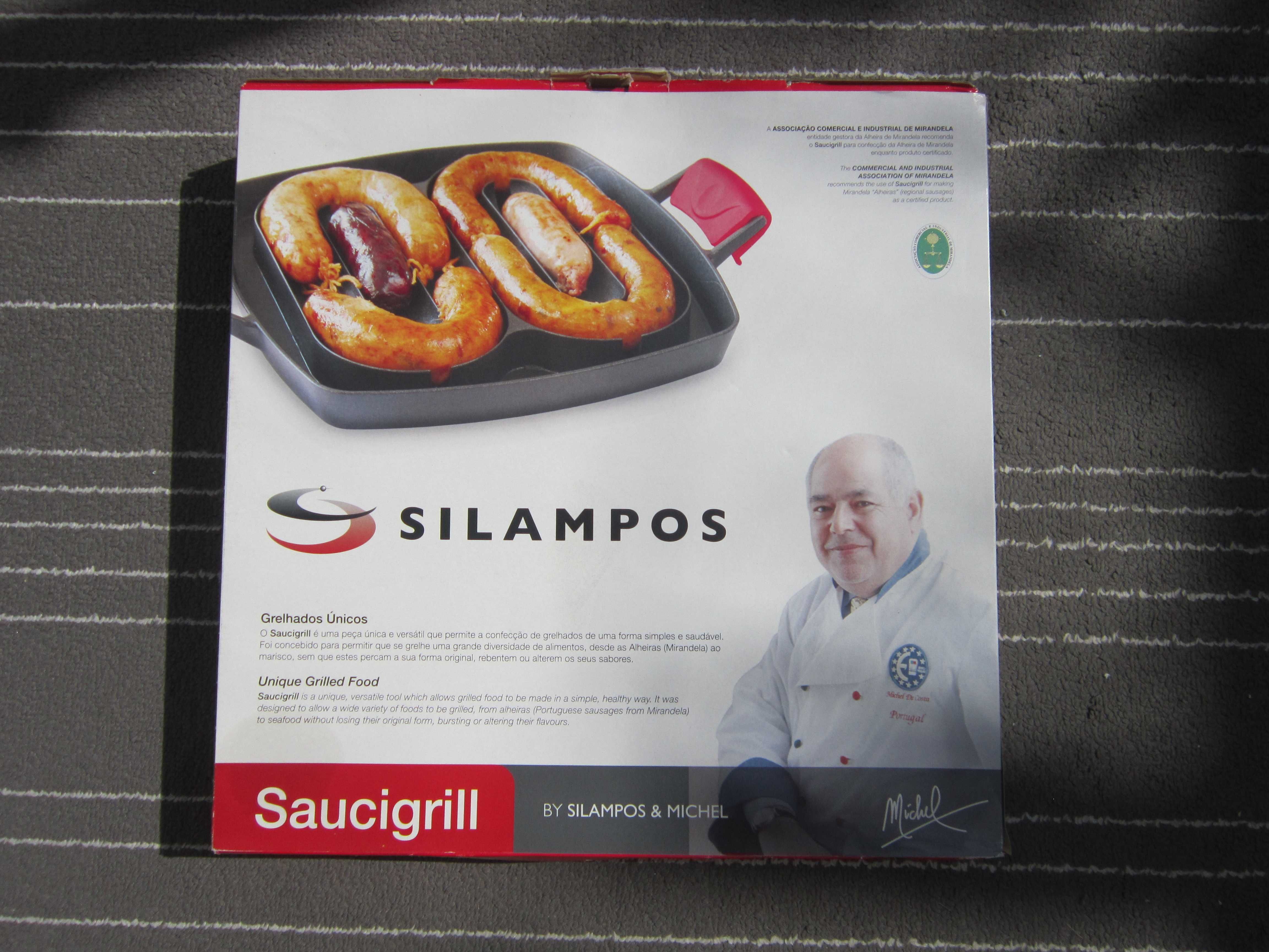 GRELHADOR SAUCIGRILL Silampos (Novo/Embalado)