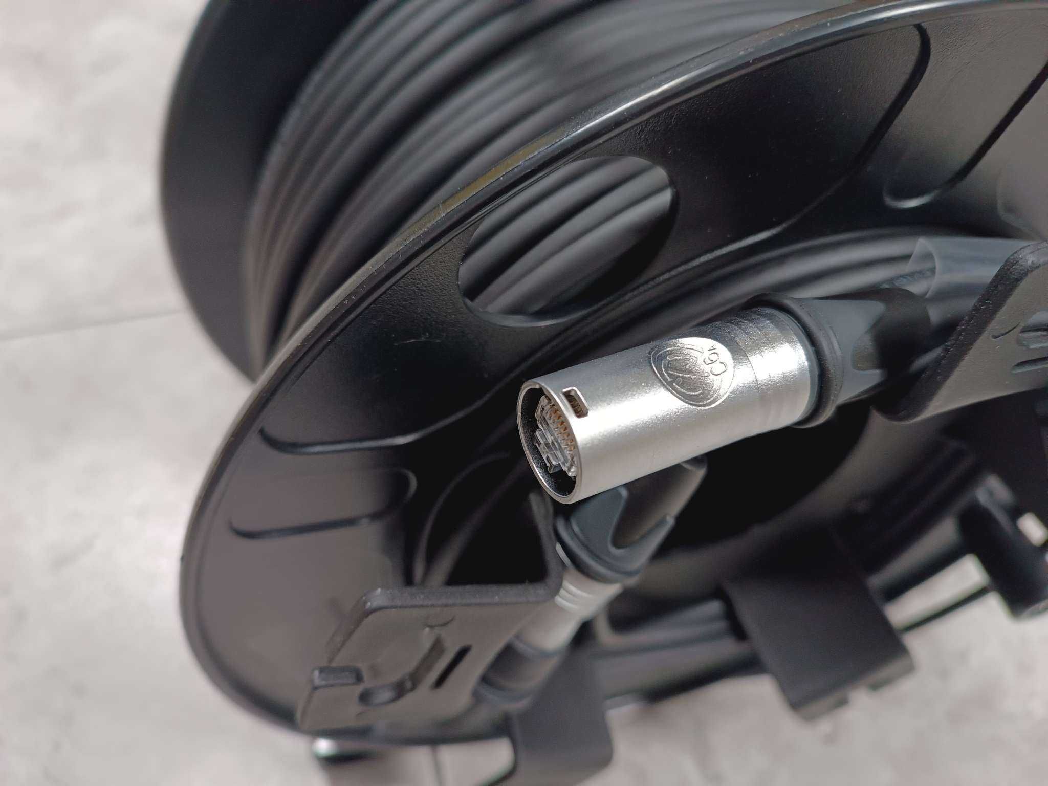 Skrętka mobilna Cat.6A FSTP Neutrik EtherCon RJ45 Kabel na bębnie 80m