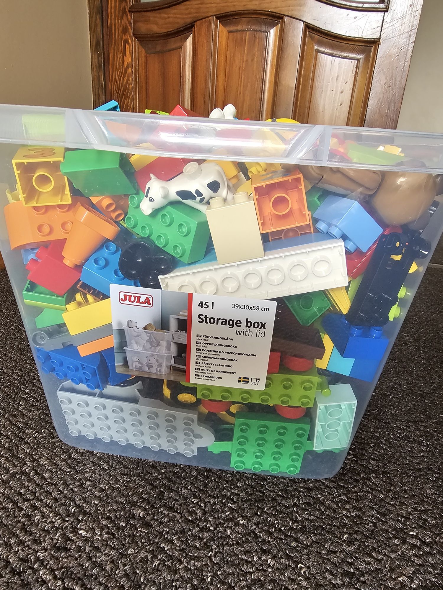 Lego Duplo mix, pudło 45l