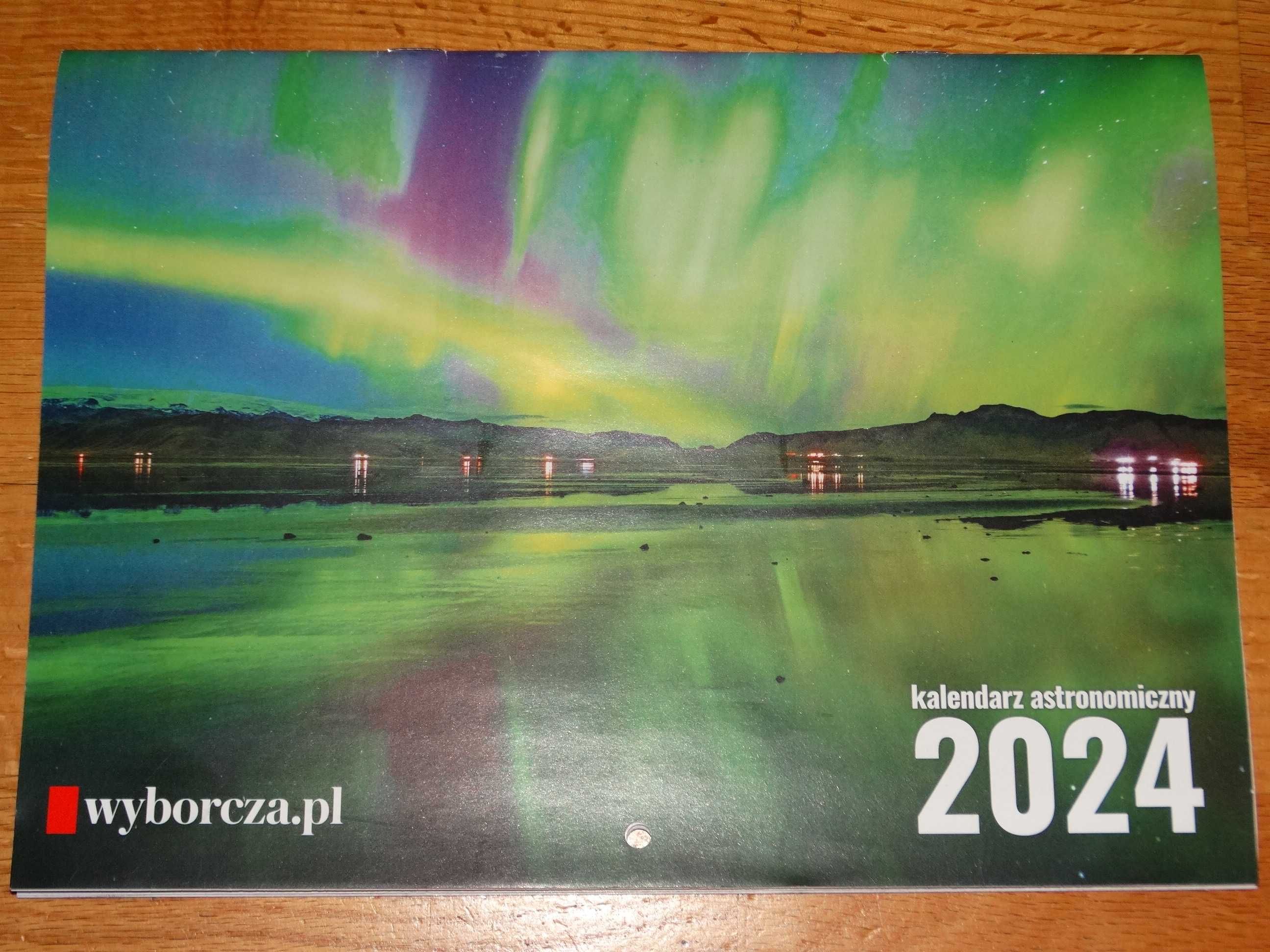 KALENDARZ Astronomiczny 2024 wyborcza niesamowite foto Aktualny Nowy