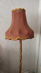Lampa z abażurem Vintage PRL