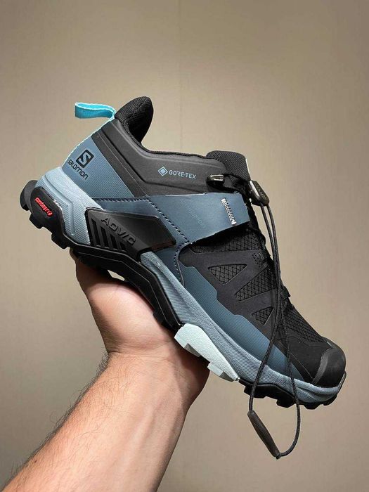 Кросівки Salomon X Ultra 4 GTX Gore-Tex Navy Grey / кроси Саломон Х