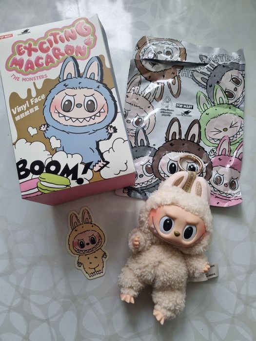 РОЗПРОДАЖ Лабубу Labubu Pop Mart The Monster Exciting Macaron оригінал
