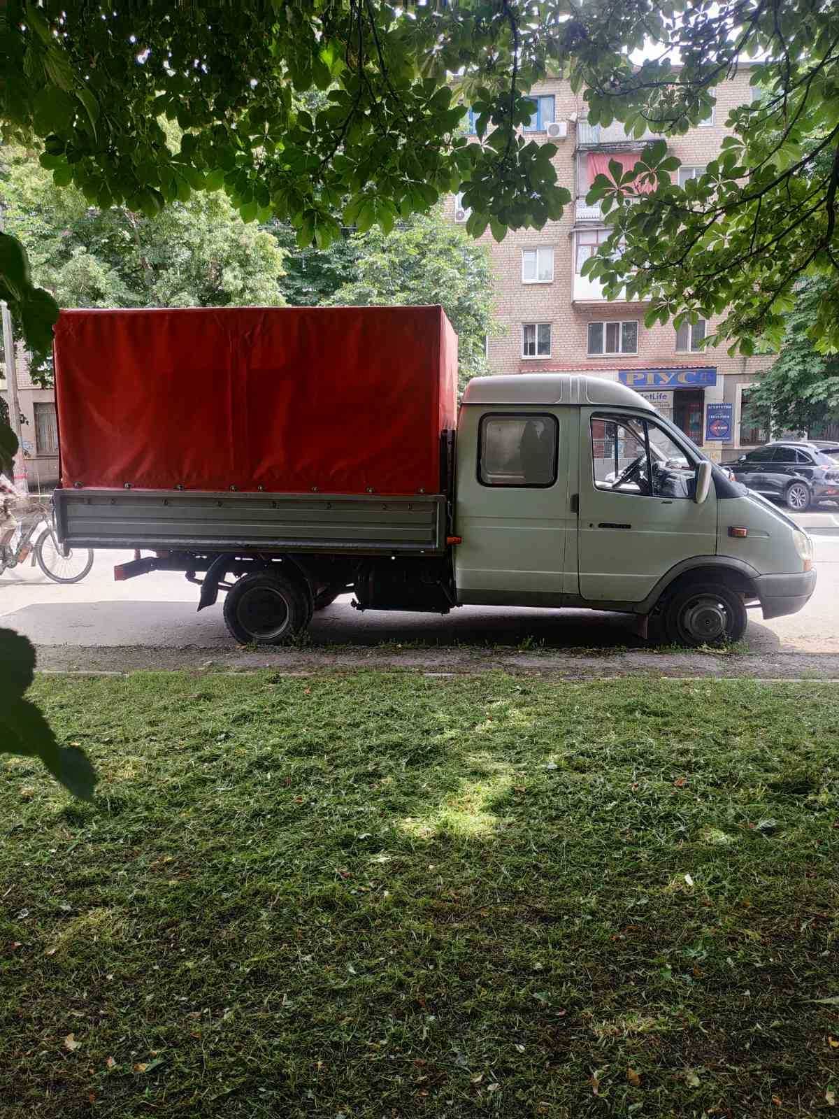 Грузоперевозки. Газель дуэт. Тент. 5 пассажирских мест.