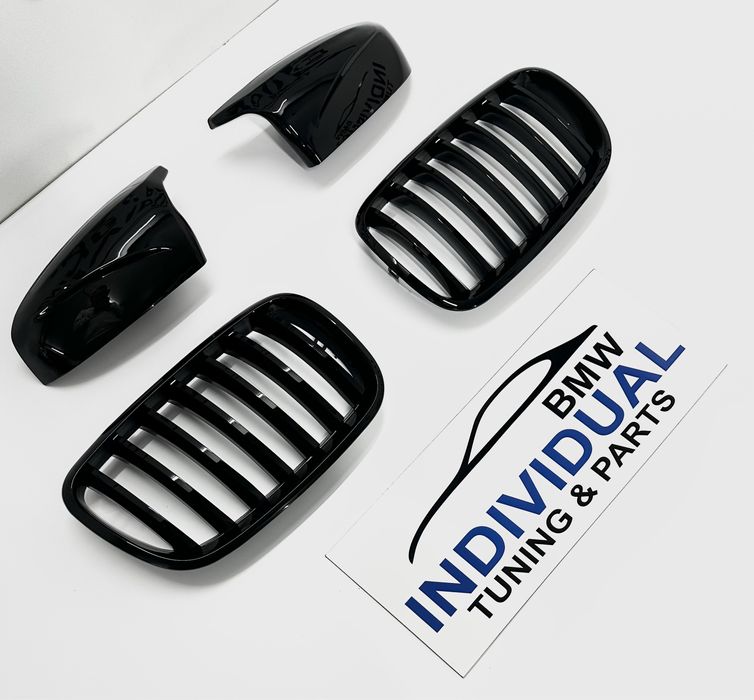 Ноздрі решітки BMW X5 E70 X6 E71 E72 накладки на зеркала bmw x5 e70