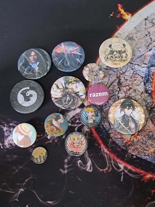 Piny z gier przypinki