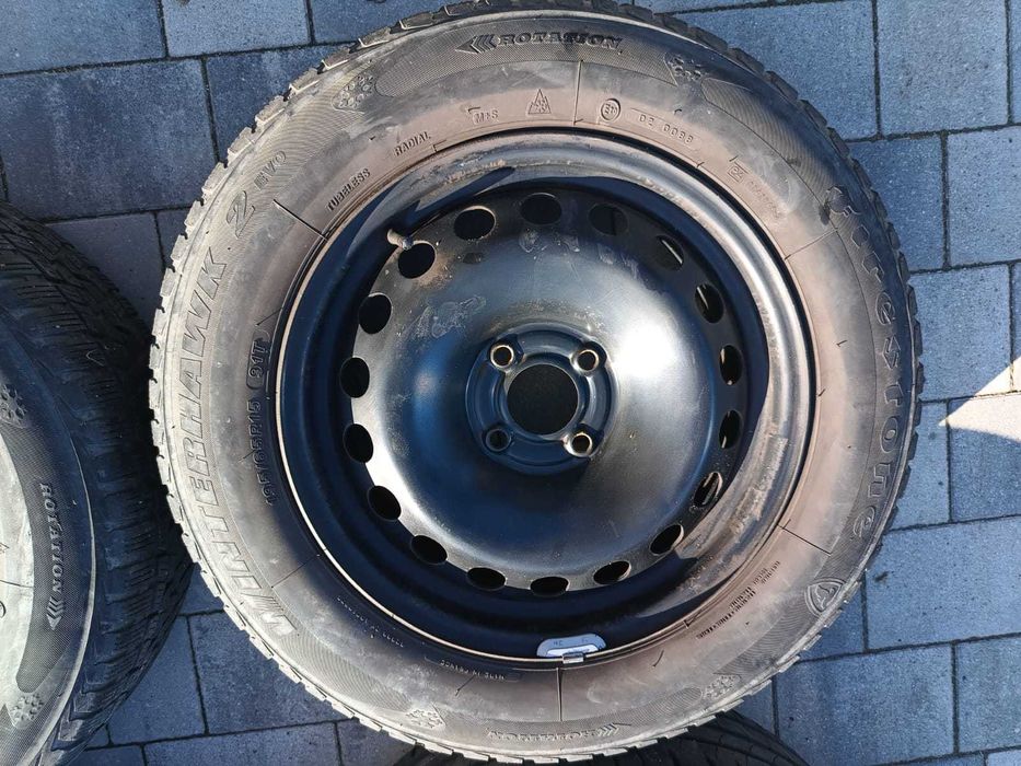 felgi koła 4x100, ET45, otw 60,1 opony 195 65 R 15, Megane i inne auta