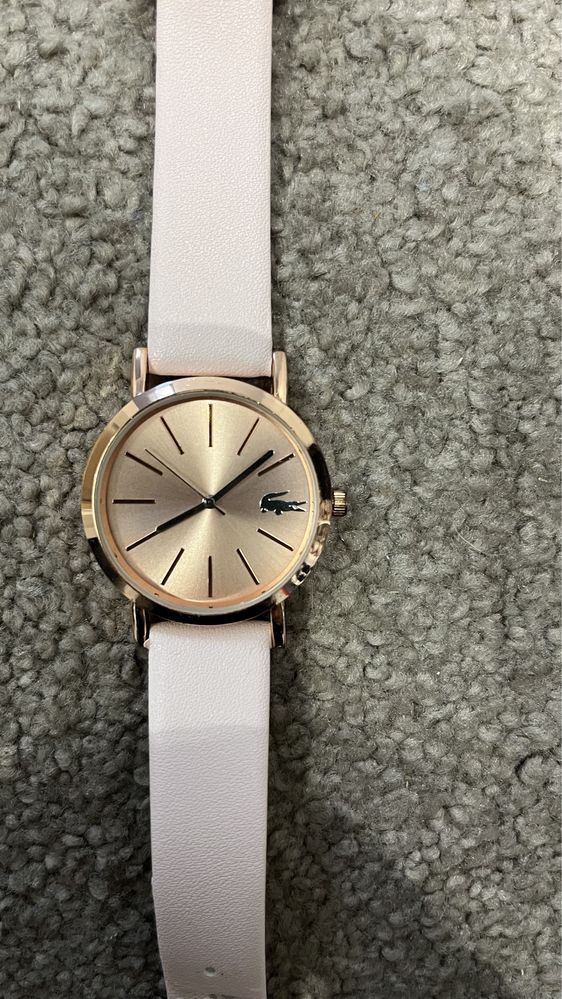 Lacoste zegarek damski rose gold