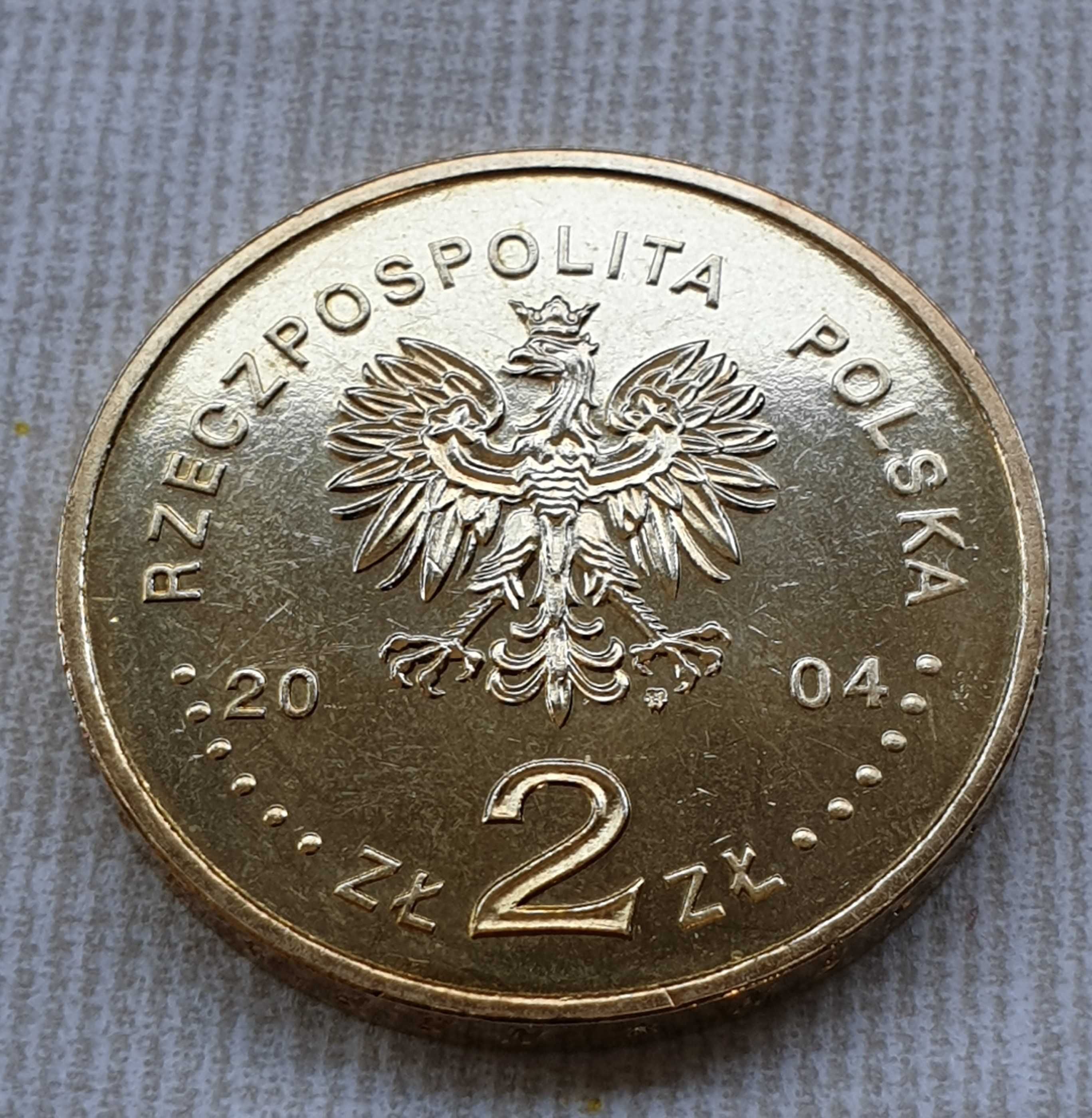 Moneta 2 zł. - 85 rocznica powołania Policji