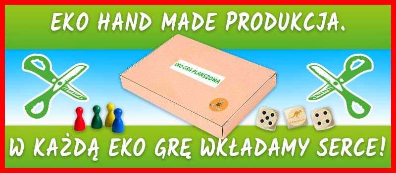 EKO GRY planszowe dla DZIECI na prezent, konkurs od KangurGra.pl