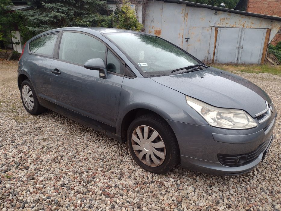 Citroen C4 Coupe 1.6 Benzyna I rej 2005 Rok