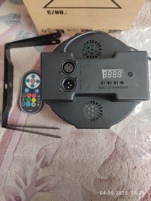 Led Par RGB,  Лед паріки DMX світломузика