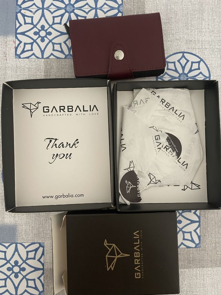 Carteira Garbalia-Porta cartões
