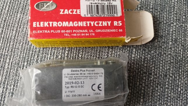 Elektrozaczep do furtki  R5-12.13 - 12V