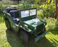 Jeep Willys z napędem 4x4 dla dzieci