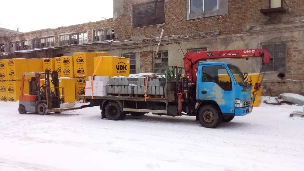 16 кран манипулятор, доставки по Области и Украине