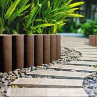Forma do betonu palisada obrzeże krawężnik drewno wielorazowa
