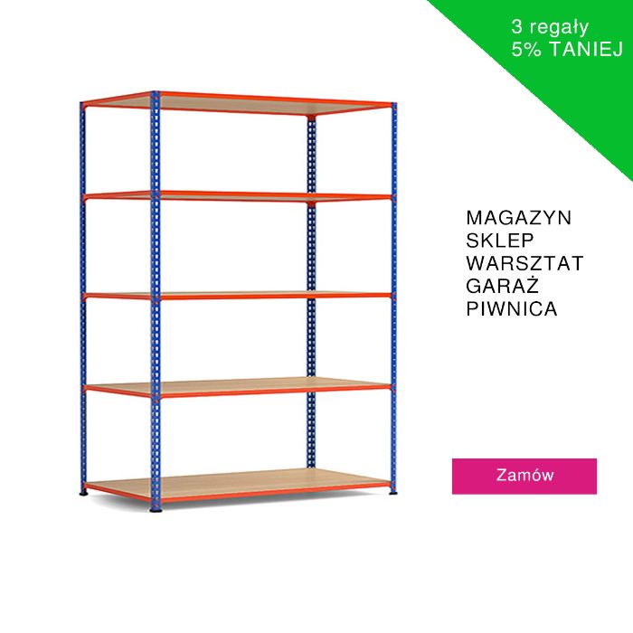 Regaly magazynowe