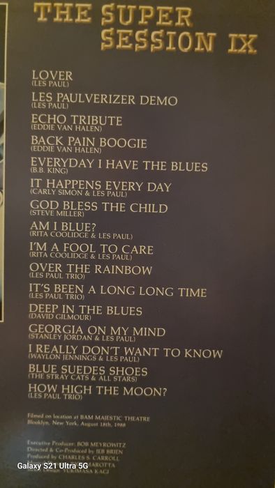 Laser disc Блюз сессия