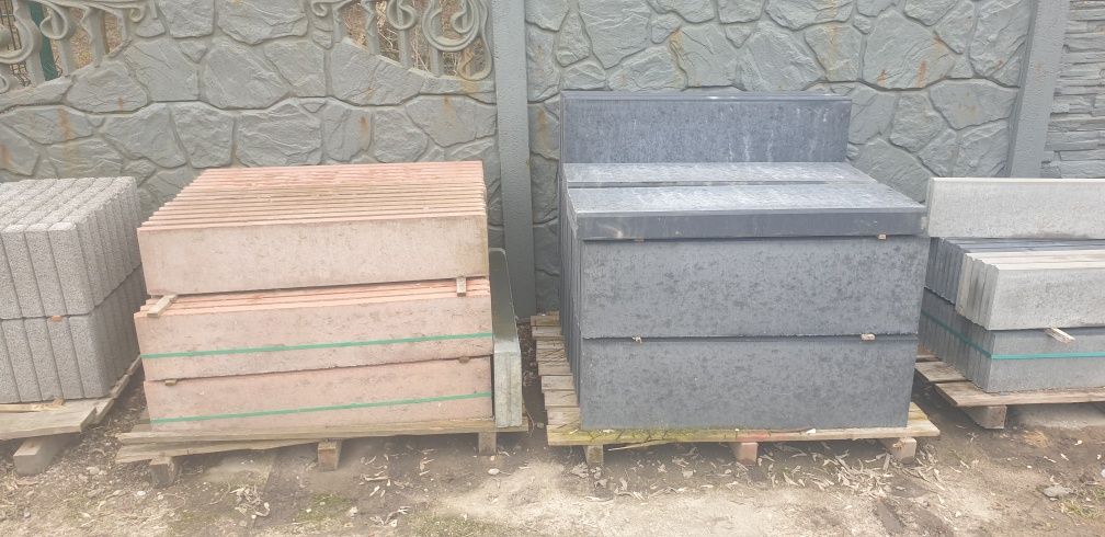 palisada granitowa 10x10x20