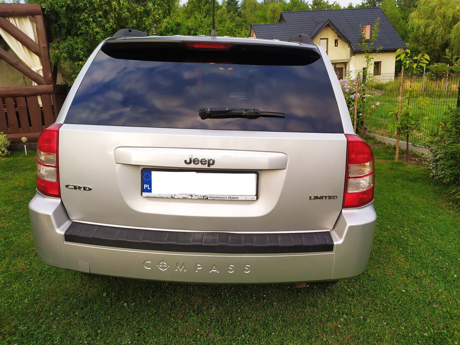 Jeep Compass Jeep Compass rok produkcji 2007 z napędem 4x4 oraz skórzaną tapicerką.