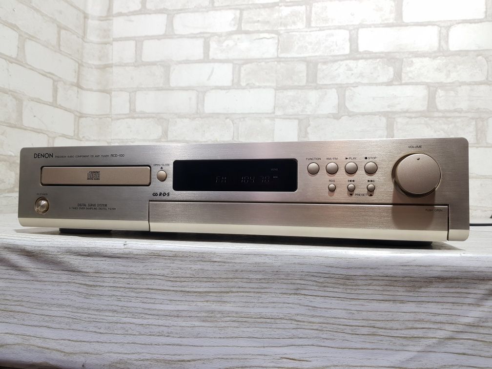 Ресивер/програвач CD дисків DENON RCD-100, *2x45 Вт, б/у з Німеччини