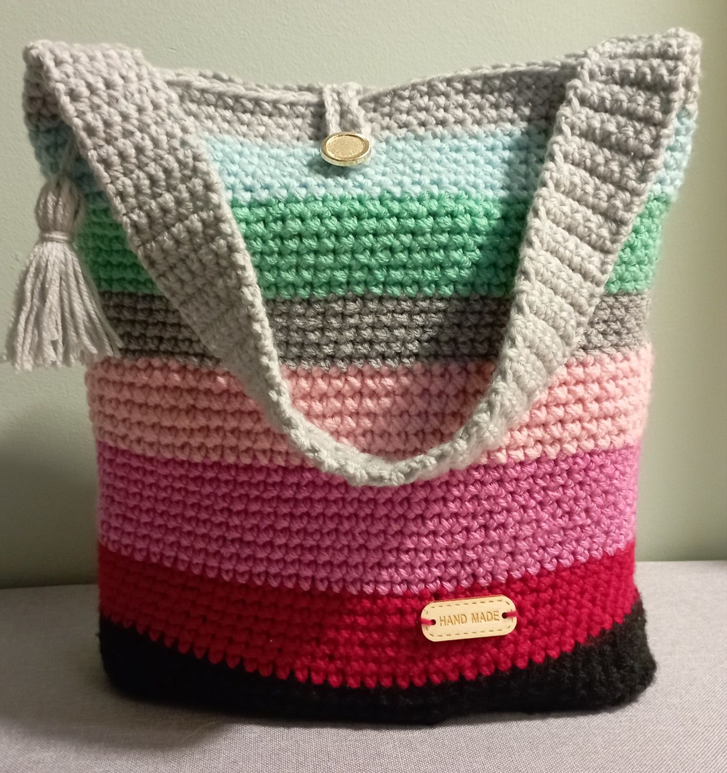 Torba handmade szydełko