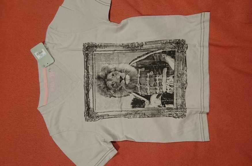 T shirt chłopięcy 6-7l. 122cm NOWY Rebel/Primark