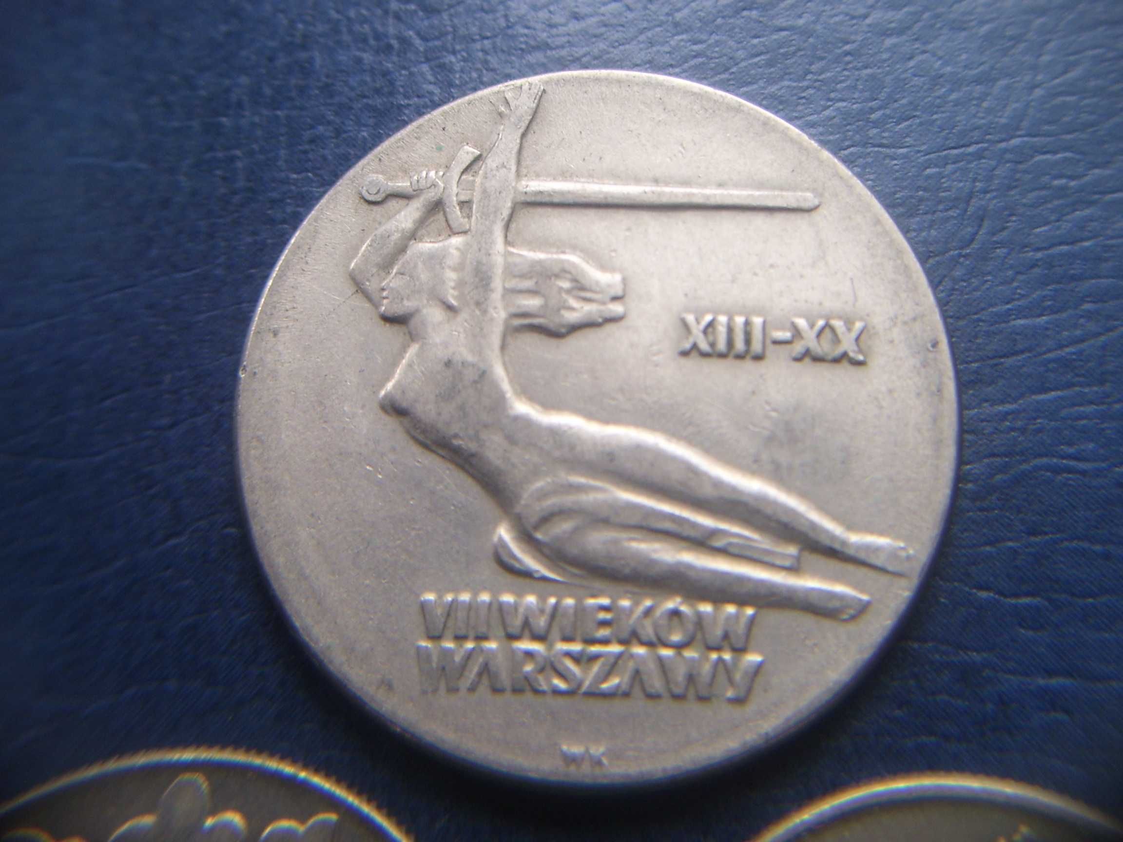 Stare monety 10 złotych 1964 , 1965 K. Wielki wypukły Nike Kolumna PRL