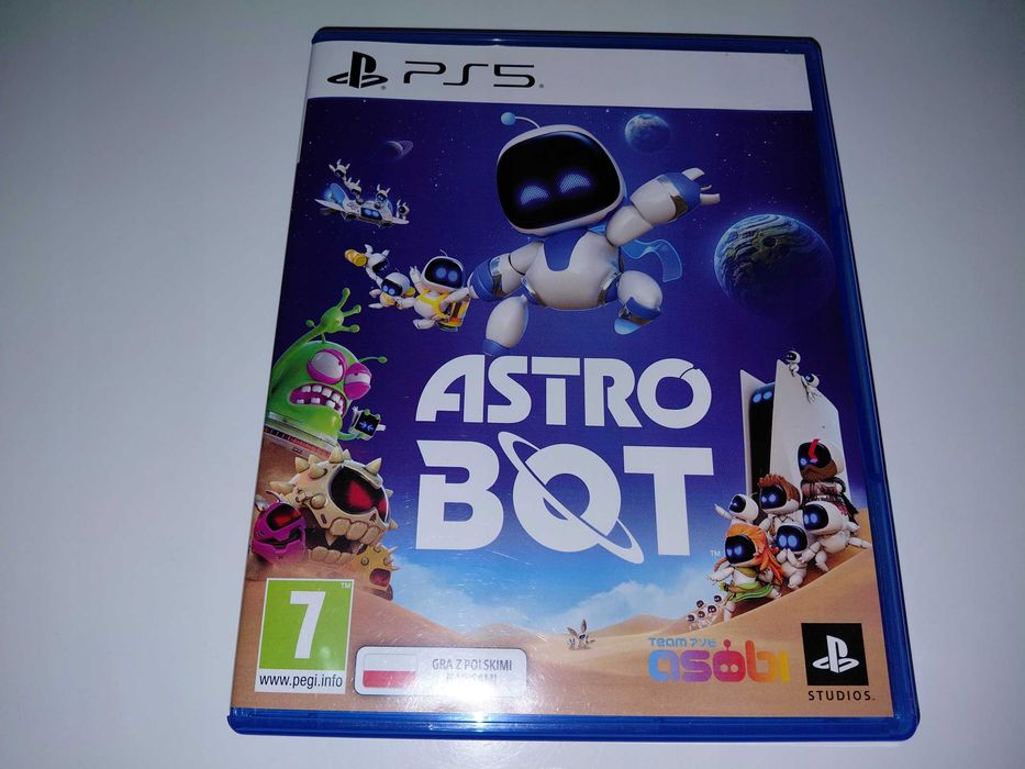 Gra PS5 ASTRO BOT PL Napisy + inne języki, polskie pudełko/dystrybucja