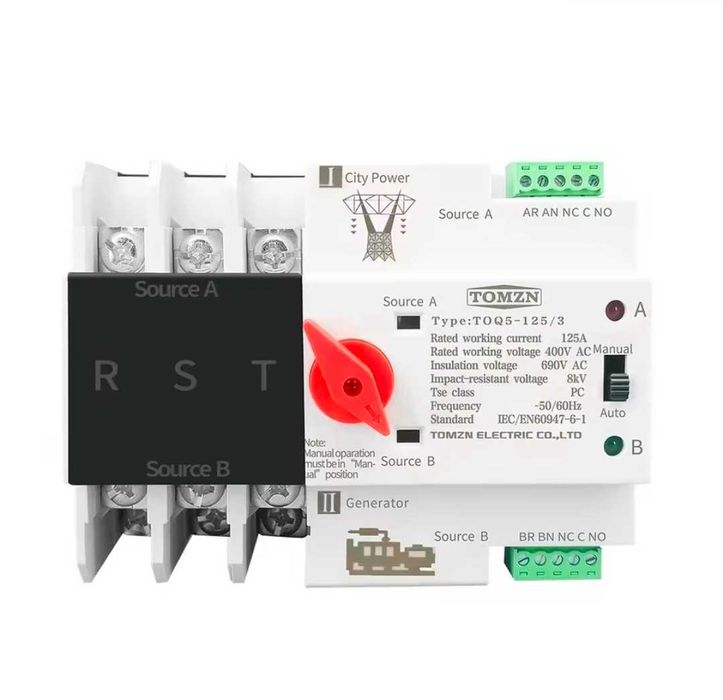 АВР TOMZN автоматичний перемикач