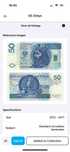 Nota 50zlotys rara de 1994
