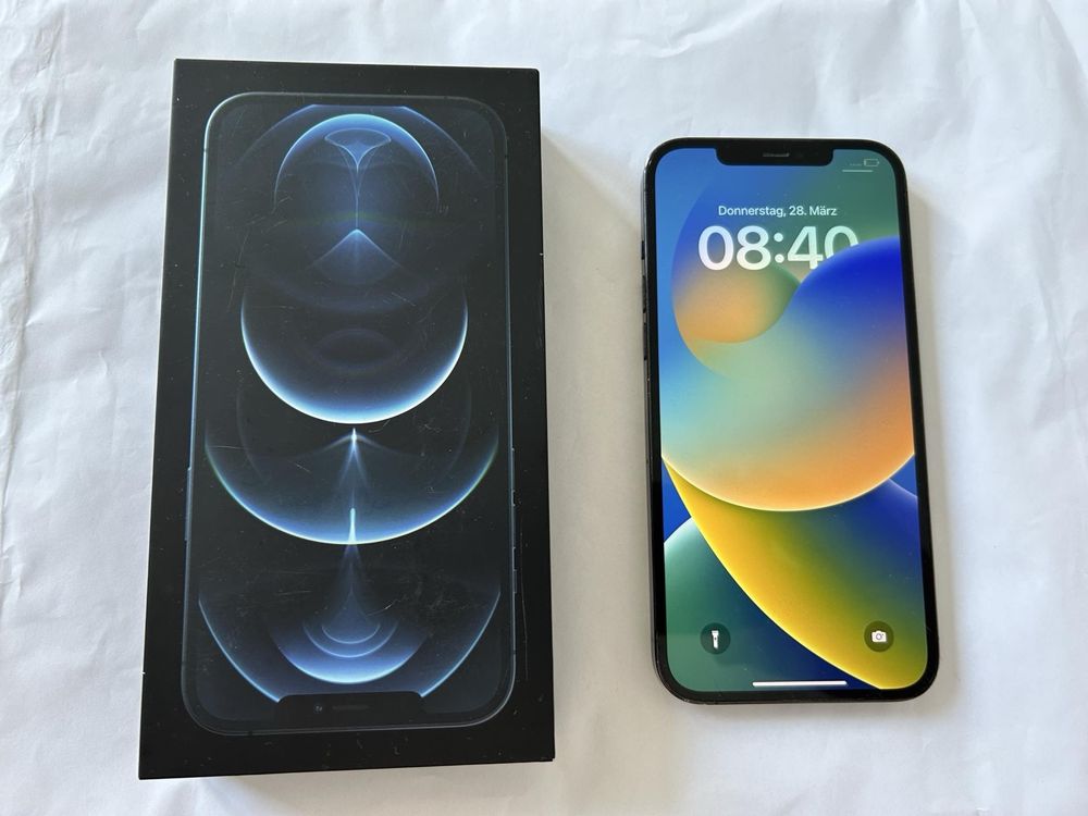 Iphone 12 PRO MAX 128 GB pacific blie pacyficzny