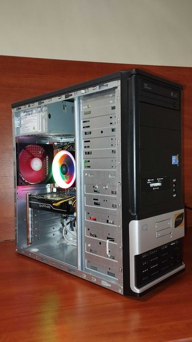 Ігровий комп'ютер Intel Xeon E3-1230 v2 (I7-3770)/8RAM/RX570/256/400W