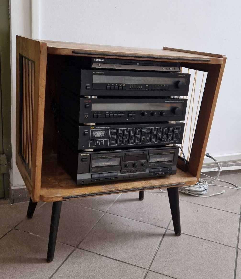 Wieża UNITRA DIORA z magnetofonem Technics RS-TR333 Klasyk PRL-Zamiana