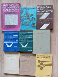 Mega zestaw książek Technologia, Elektronika, Mechanika itp..64 sztuki